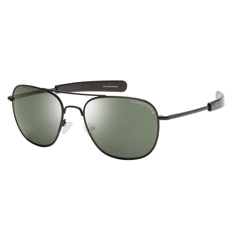 Eagle Eyes Freedom Sunglasses (Black and Green)